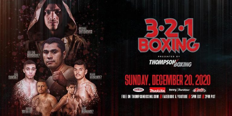 Michael Dutchover Headlines Final 321 Boxing Event of 2020 – Boxing News