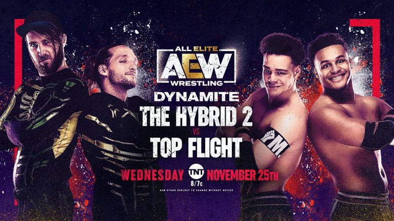 Top Flight VS The Hybrid2 (TH2): AEW Dynamite (11/25) – Live Results & Pro Wrestling News