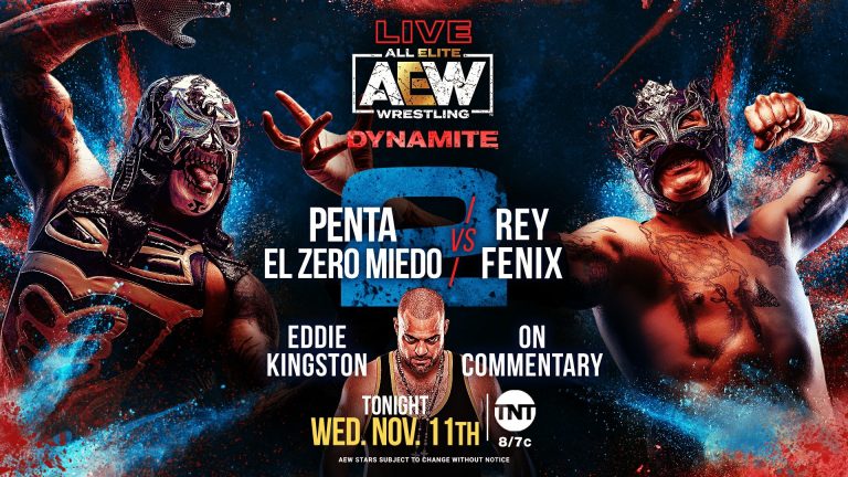 Rey Fenix VS Penta El Zero M & Return of Pac: AEW Dynamite (11/11) – Live Results & Pro Wrestling News