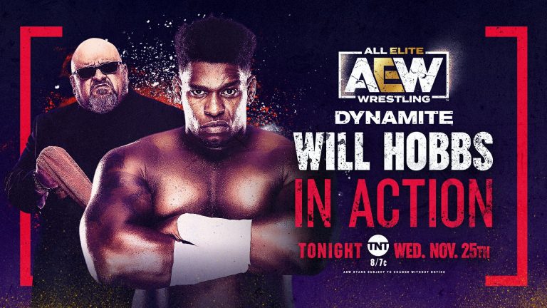 Powerhouse Hobbs (With Taz) VS Lee Johnson: AEW Dynamite (11/25) – Live Results & Pro Wrestling News