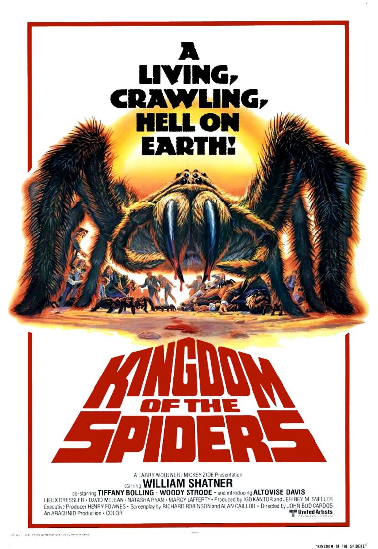 Kingdom of the Spiders (1977) – William Shatner HORROR MOVIE REVIEW