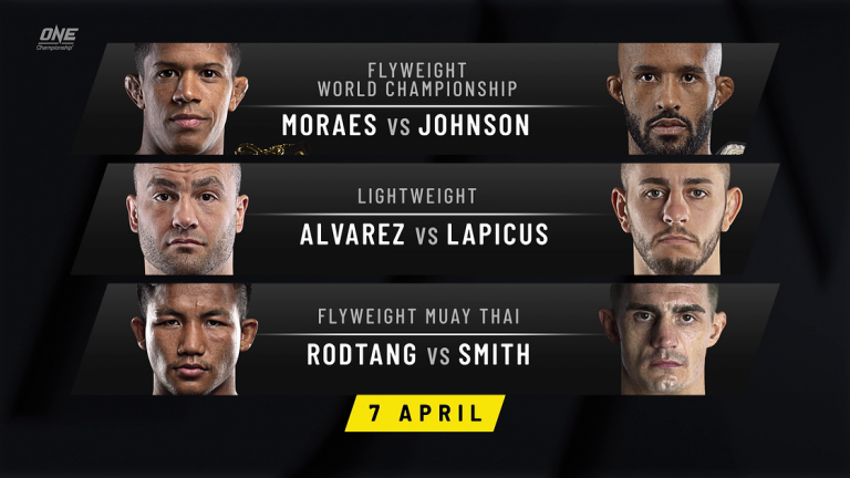 ONE Championship Returns to US Prime Time on April 7 With Adriano Moraes and Demetrious Johnson – MMA News