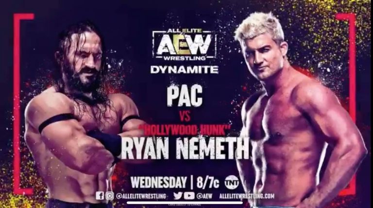PAC VS Ryan Nemeth: AEW Dynamite (2/10) – PRO WRESTLING PREVIEW & NEWS