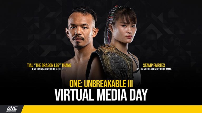 Stamp Fairtex and Tial Thang FIGHTING WORDS for ONE: UNBREAKABLE III – MMA News