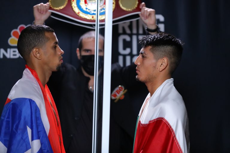 MACHADO VS. FIERRO – OFFICIAL WEIGHTS, PHOTOS & OFFICIALS FROM PUERTO RICO – Boxing News