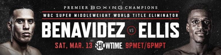 DAVID BENADIVEZ MEETS DANGEROUS CONTENDER RONALD ELLIS IN WORLD TITLE ELIMINATOR SATURDAY, MARCH 13 LIVE ON SHOWTIME – Boxing News