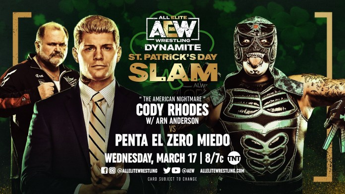 Cody Rhodes VS Penta El Zero Miedo: AEW Dynamite (3/14) Preview – PRO WRESTLING NEWS