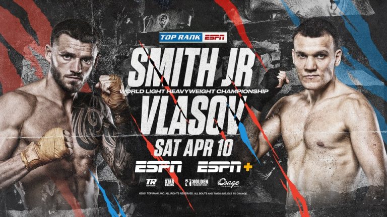 Smith-Vlasov WBO World Title Bout Rescheduled for April 10 in Tulsa Oklahoma – Boxing News