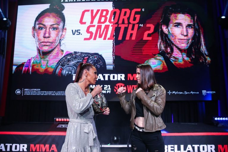 BELLATOR MMA Champ Cris ‘Cyborg’ Defends Featherweight World Title in Rematch Against Leslie Smith on SHOWTIME – MMA News