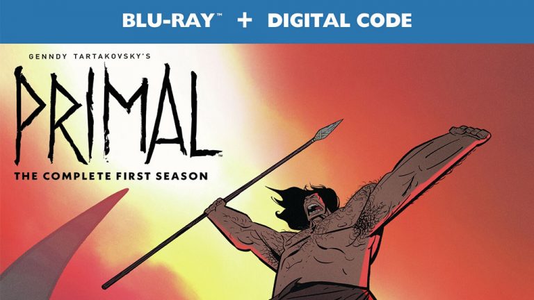 Genndy Tartakovsky’s PRIMAL: THE COMPLETE FIRST SEASON – On Blu-Ray and DVD on 6/1 – Review