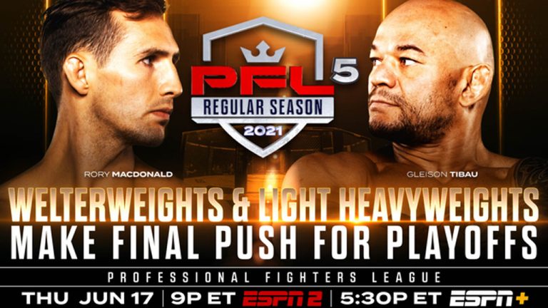 PFL WELTERWEIGHTS AND LIGHT HEAVYWEIGHTS MAKE FINAL PUSH FOR PLAYOFFS AT PFL 5 ON JUNE 17 – MMA News