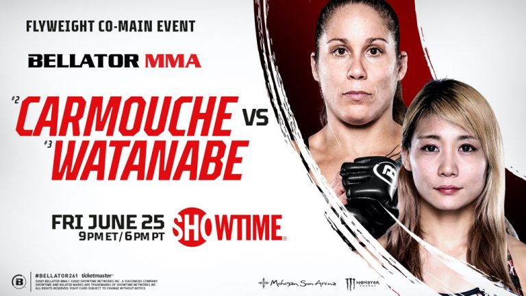 LIZ CARMOUCHE VS. KANA WATANABE SET AS BELLATOR 261 CO-MAIN EVENT ON  JUNE 25 – MMA News