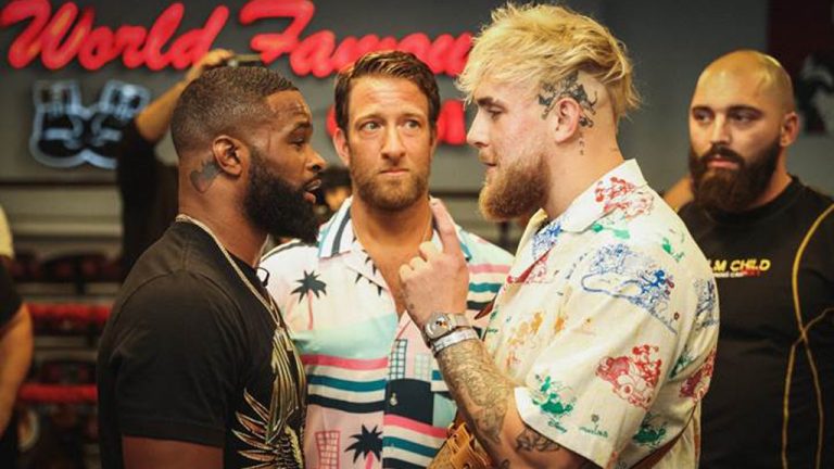 JAKE PAUL – TYRON WOODLEY Ready for War – Fighting Words – Boxing News