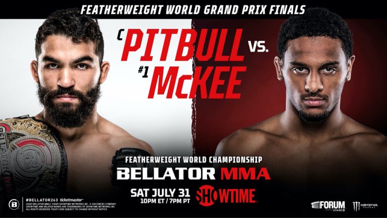 BELLATOR MMA 263: PITBULL VS. MCKEE Fighting Words – MMA News