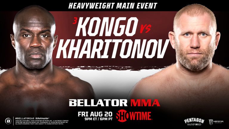 Cheick Kongo Set to Rumble With Sergei Kharitonov in Main Event of BELLATOR MMA 265 on 8/20 – MMA News