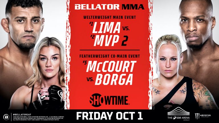 BELLATOR 267: LIMA VS. MVP 2 ADDS CO-MAIN EVENT FOR RETURN TO LONDON – MMA News