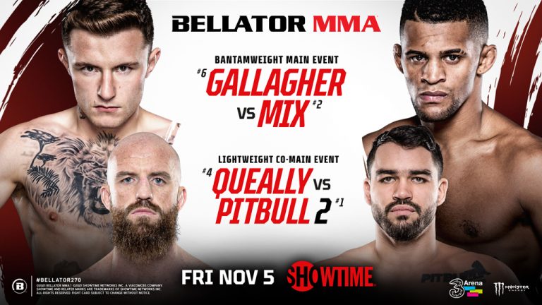 BELLATOR MMA RETURNS TO THE 3ARENA IN DUBLIN ON FRIDAY, NOVEMBER 5 – MMA News