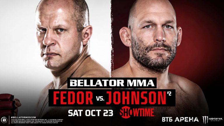 BELLATOR 269: FEDOR VS. JOHNSON ON  OCTOBER 23: PAIR OF RUSSIAN SUPERSTARS ADDED TO MAIN CARD – MMA News