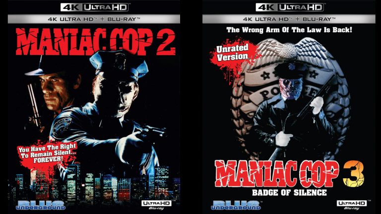 MANIAC COP 2 & 3 – Two Disc 4K UHD + Blu-ray Set Now released – Horror Movie Review