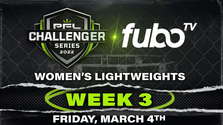 PROFESSIONAL FIGHTERS LEAGUE CHALLENGER SERIES WOMEN’S LIGHTWEIGHTS COMPETE ON FUBO SPORTS NETWORK MARCH 4 – MMA News