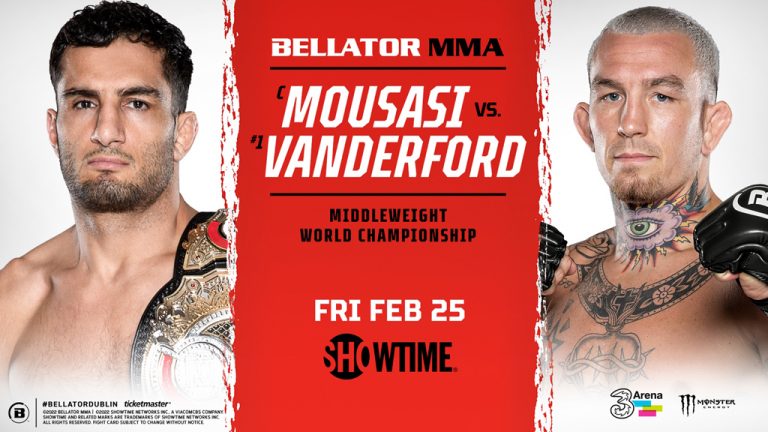 BELLATOR 275: MOUSASI VS. VANDERFORD – Fight Card & More – MMA News