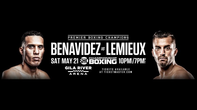 David Benavídez Battles David Lemieux Headlining Live on SHOWTIME Saturday, May 21 – Boxing News