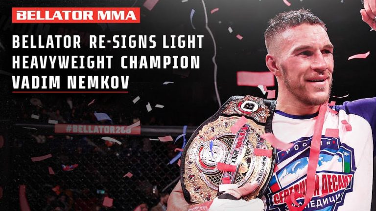 BELLATOR MMA Re-Signs No. 1 Light Heavyweight in the World, Vadim Nemkov – News