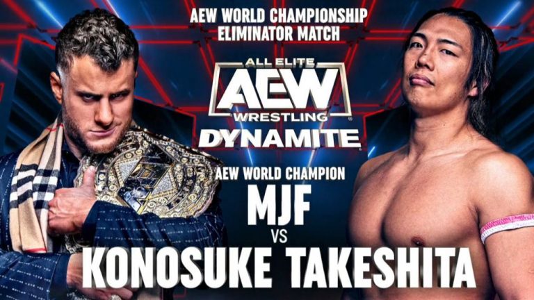 MJF Defeats Konosuke Takeshita by Submission: AEW DYNAMITE RESULTS