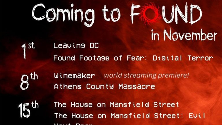 FOUND Fridays Begins in November. New Films on FOUND TV – News